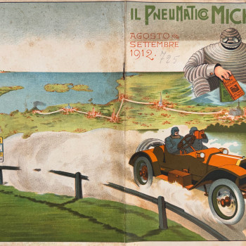 Locandina IL PNEUMATICO MICHELIN - ASRG - Sez. Modica - Biblioteca Moncada